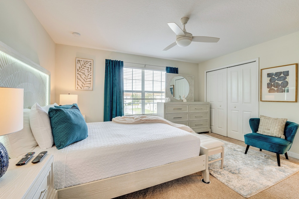 9 Mi to Wdw: Resort Retreat w/ Heated Pool!