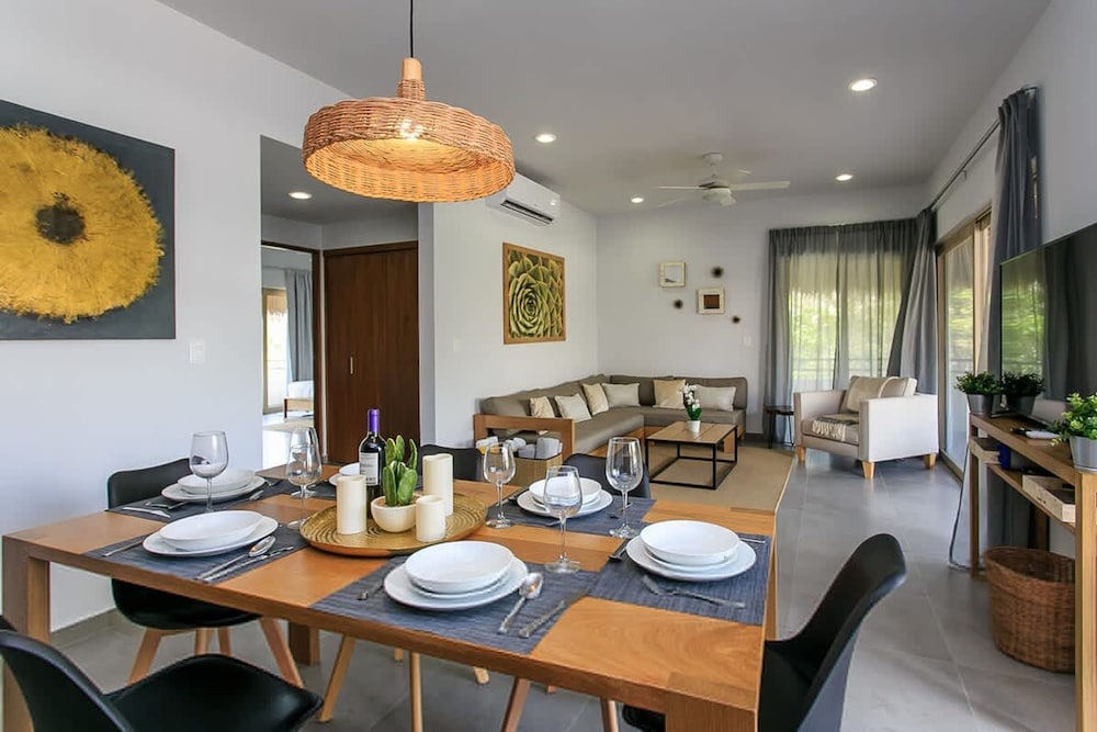 Aldea Zama Penthouse w Private Rooftop Jacuzzi