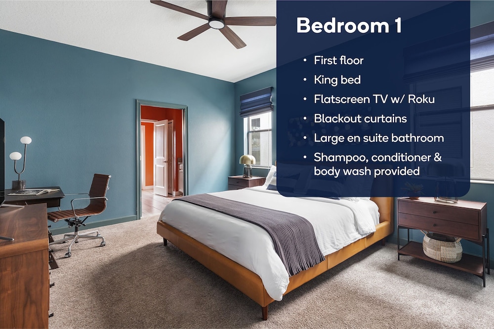 Orlando Resort Retreat Fun-filled Family Haven 5 Bedroom Home