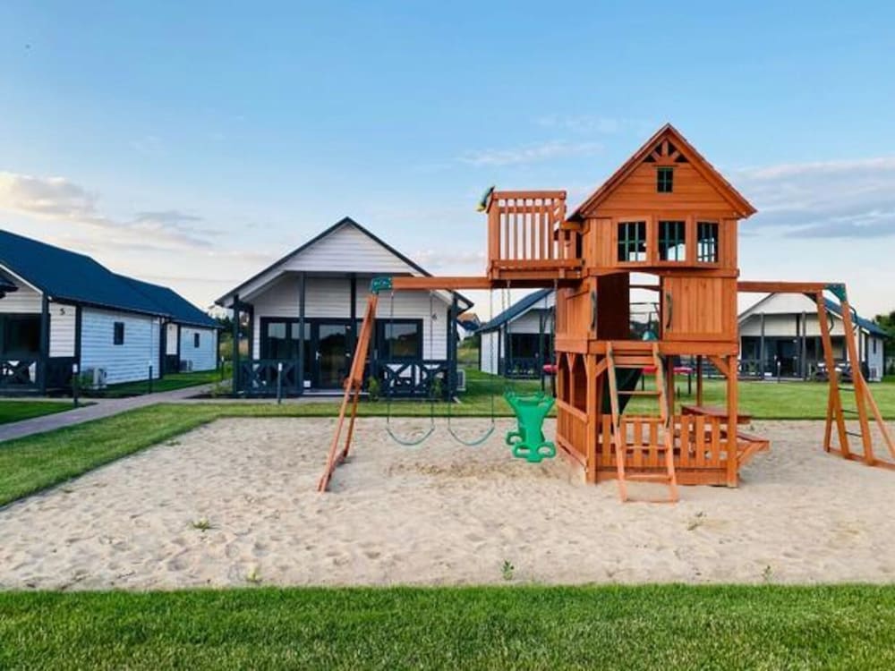 Single-storey Holiday Homes Near the Sea, Pool