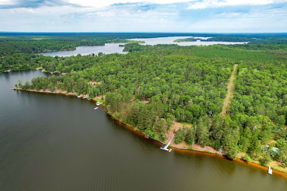 Pet-friendly Waterfront Minong Cabin With Fire Pit view 5