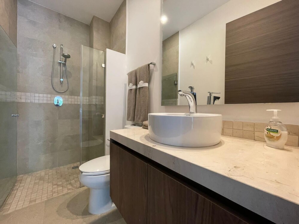 Unique Condo in Aldea Zama Sublime Shared Pools Sun Loungers Lovely Private Balcony