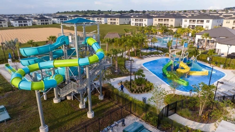 Spacious 7BR w Pool Spa Game Room Near Disney