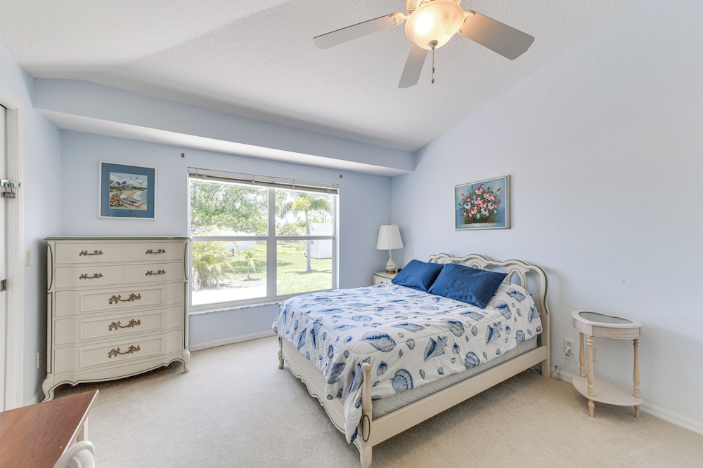 12 Mi to Gulf: Port Charlotte Home w/ Boat Dock