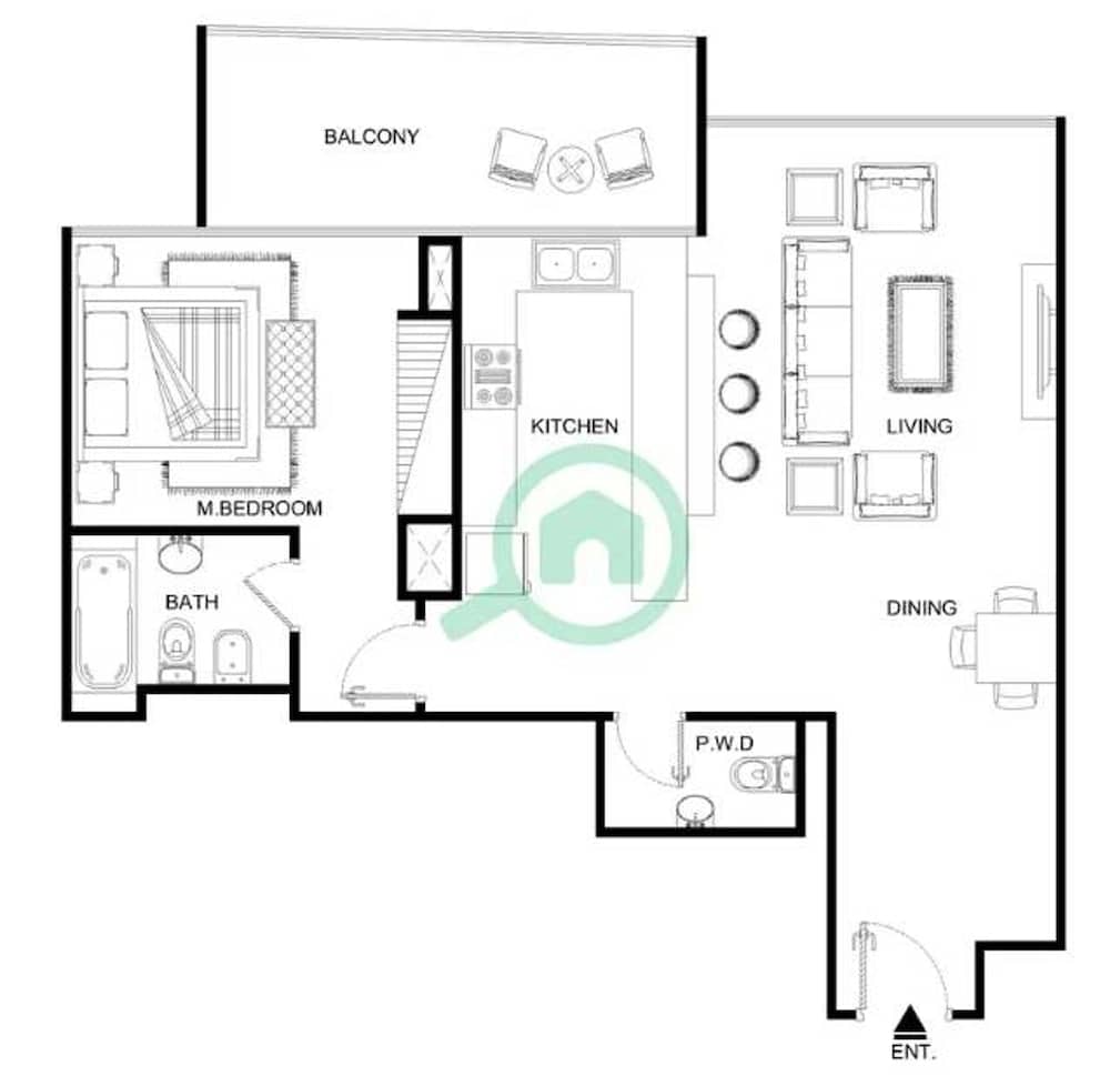 Exceptional and Stunning 1 Bedroom in Dubai Marina