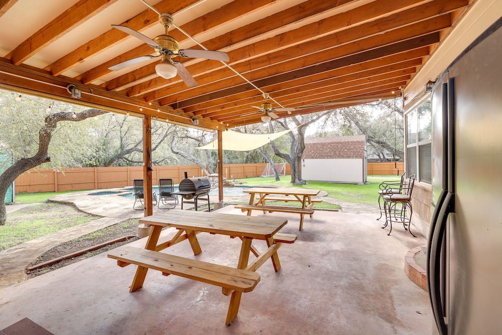 San Antonio Home: Private Pool & Covered Patio view 3