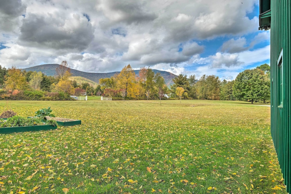 Luxe 'green Barn' Near Skiing w/ Mt Equinox Views! view 4