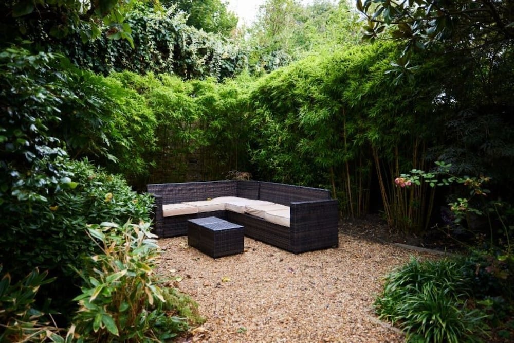 outdoor bbq area