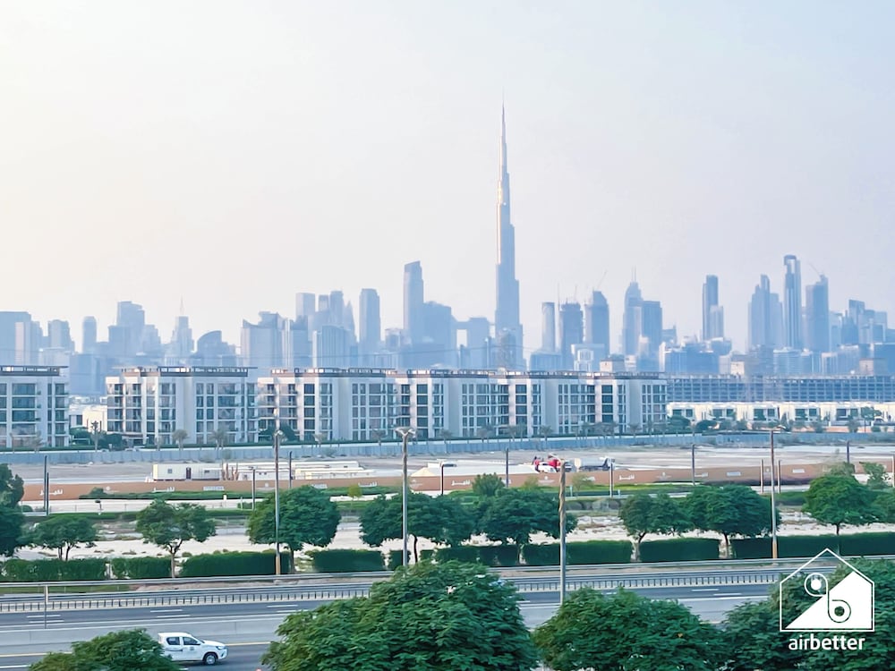 Luxury 1BR w/ Balcony & Burj Khalifa View