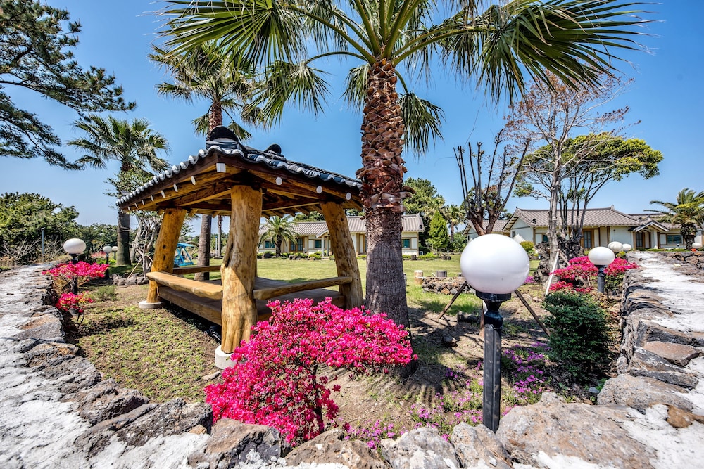 Stone Statue Village Hanok