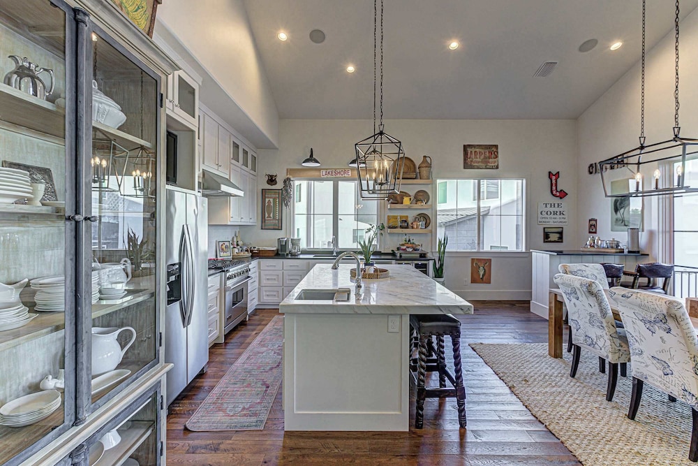 Immaculate Waterfront Home for 16 w/ Private Dock!