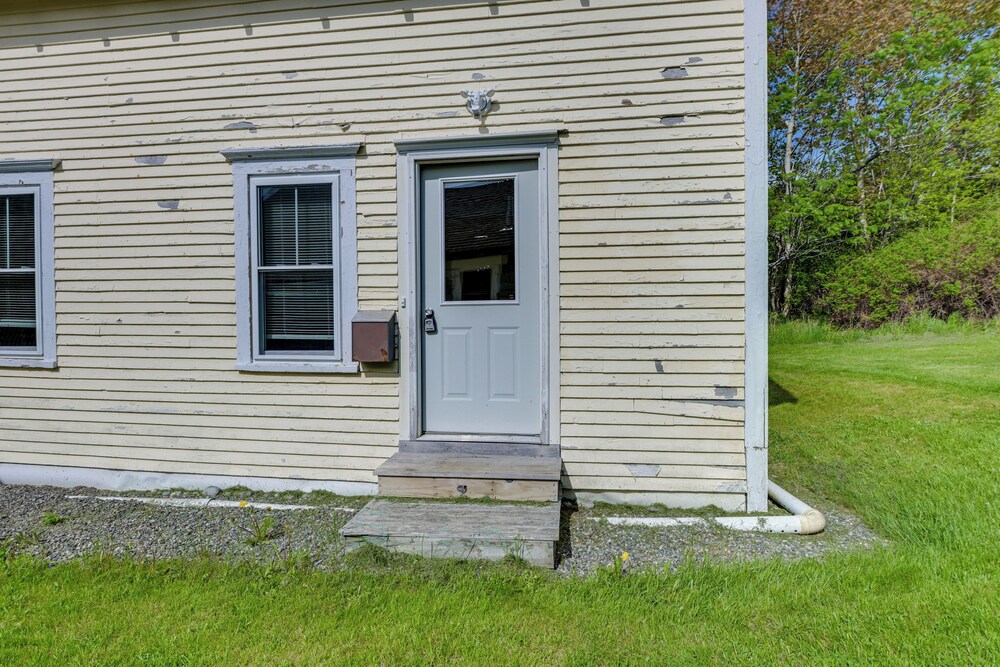 Walk to Beach: House w/ Deck & Yard in Lubec!