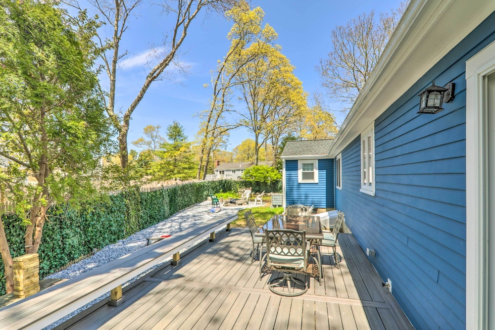 Bike to Beach: Centerville Home w/ Deck!