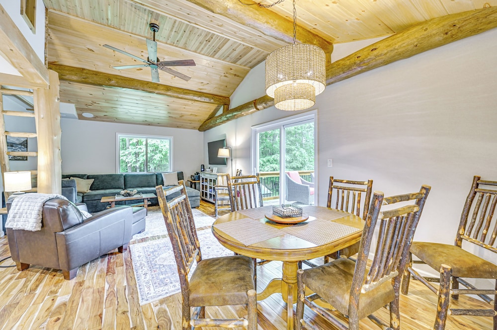 River Access On-site: Schroon Lake Gem on 21 Acres