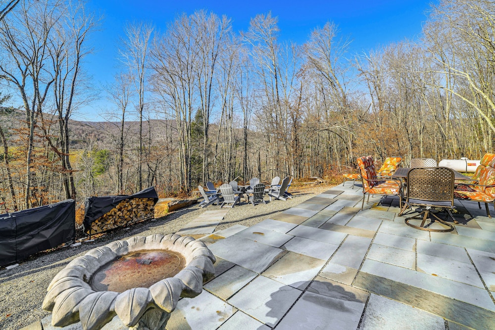 Mountain Views & Brook Access: Home in Arkville!