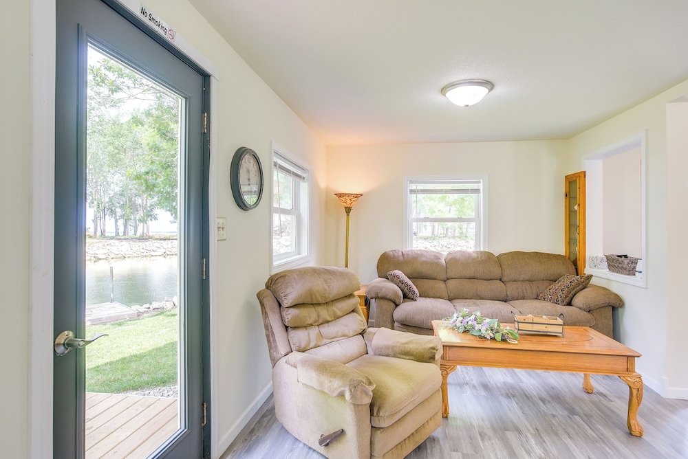 Grand Lake Getaway w/ Boat Dock in St Marys!