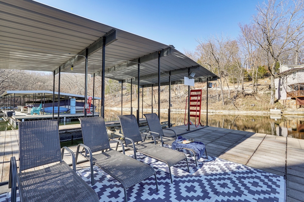 Lakefront Home w/ Dock & Decks in Gravois Mills!