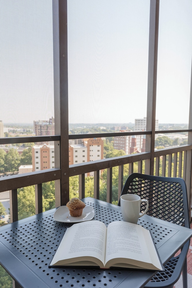 Downtown ATL Condo Balcony