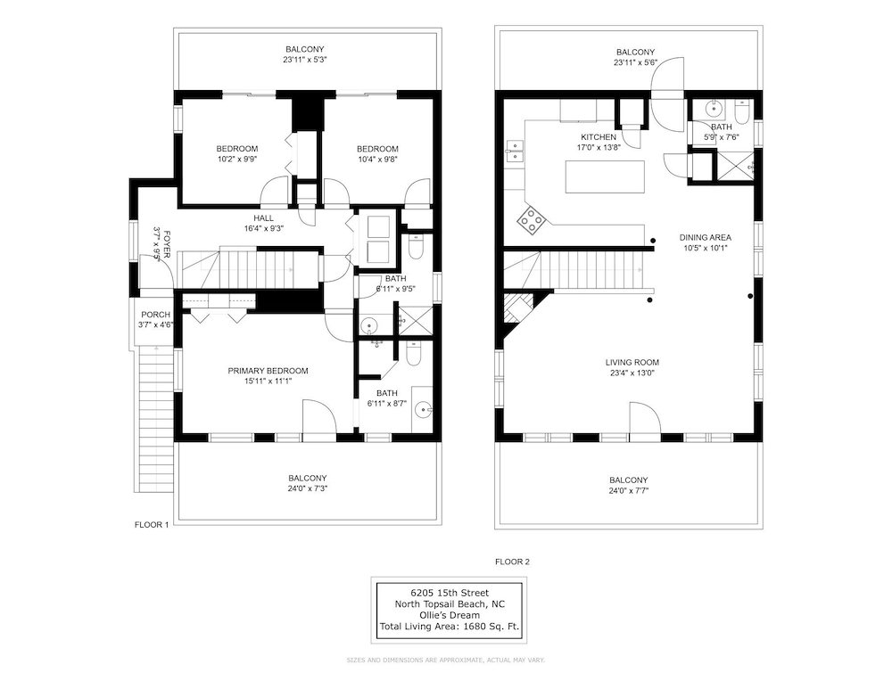 Skipper's Hideout by Topsail Realty
