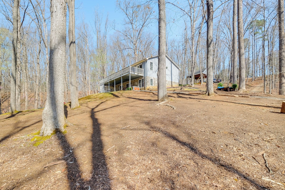 Fish, Boat & Hike: Lakefront Home w/ Game Room!