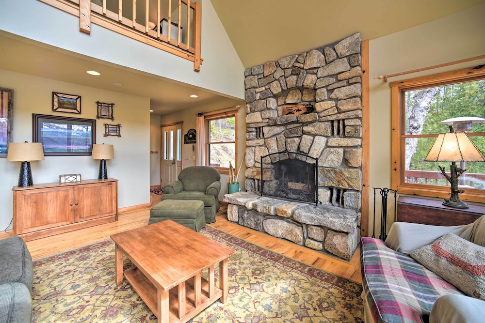 Adirondack Oasis: Lake House w/ Dock + Deck!