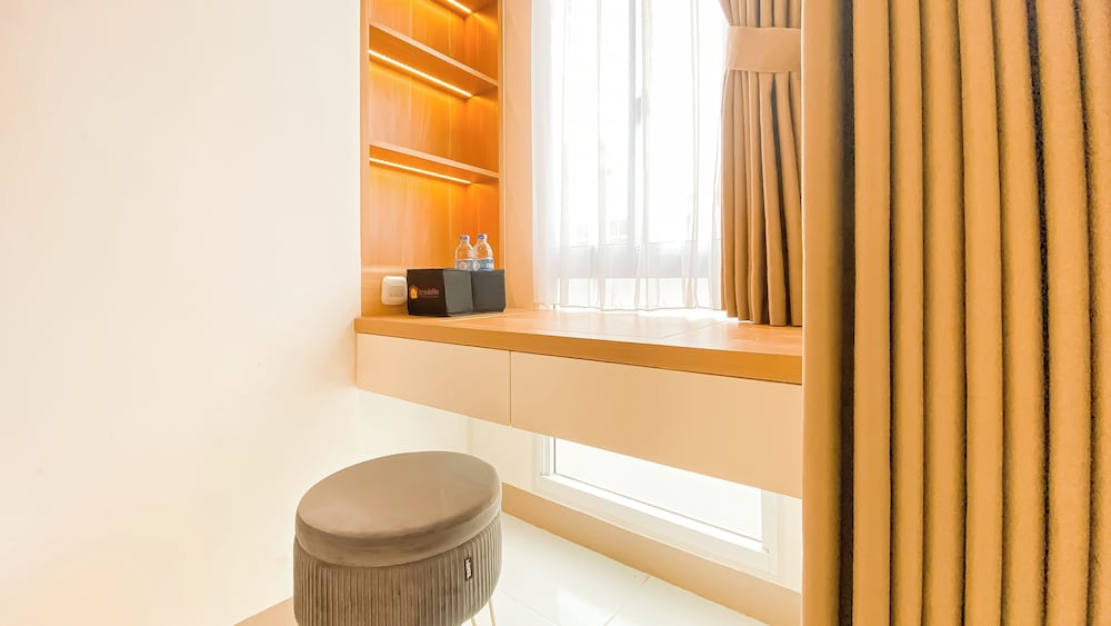 Cozy And Warm Studio Room At Tokyo Riverside Pik 2 Apartment