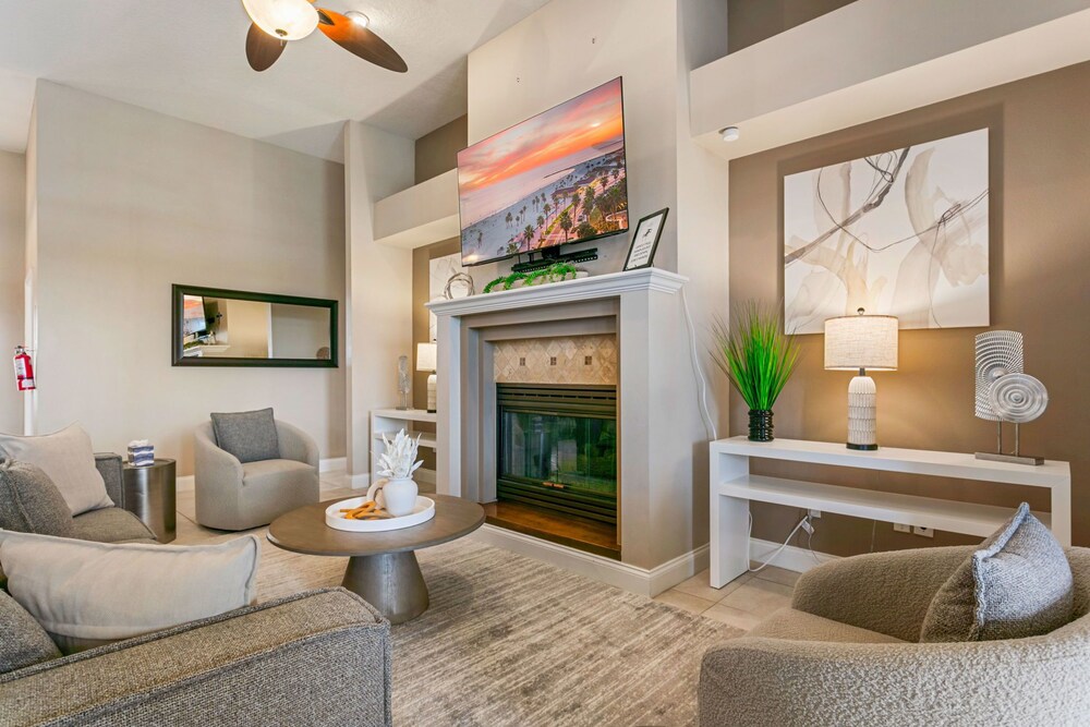 Waterfront Pool Pickleball Court Game Room