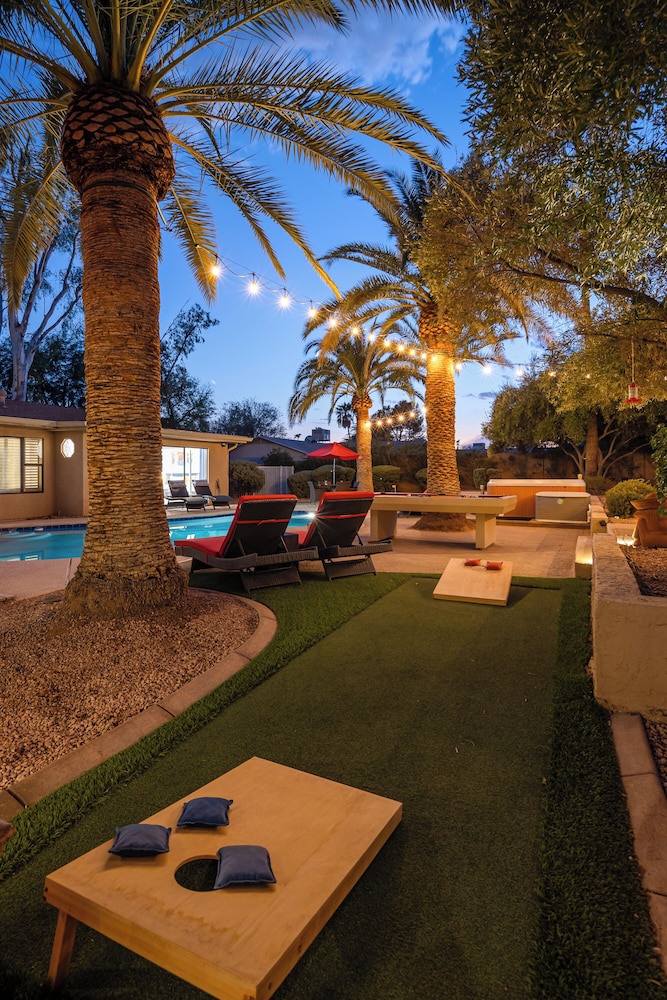 Sunset Palms-pool, Spa & Sports Court-scottsdale