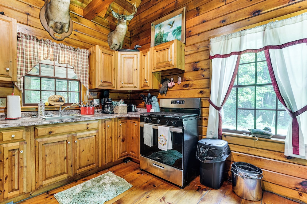 35 Mi to Acadia: Rustic Retreat in Orland!