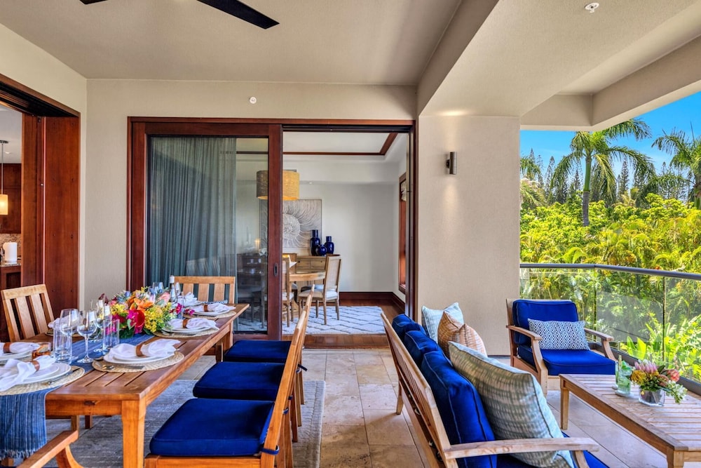KBM Resorts Free CAR Luxury Oceanfront Villa at Montage Kapalua Bay Private Lanai and BBQ Mon-5203