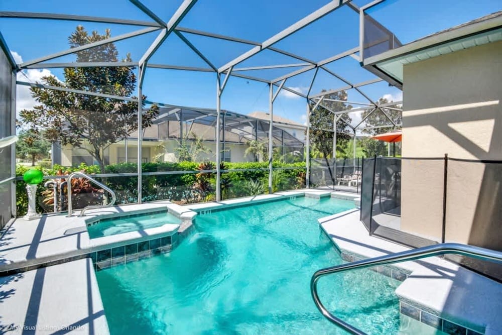 4Bd Pool Villa in Calabay Parc Close to Disney Sleeps 8