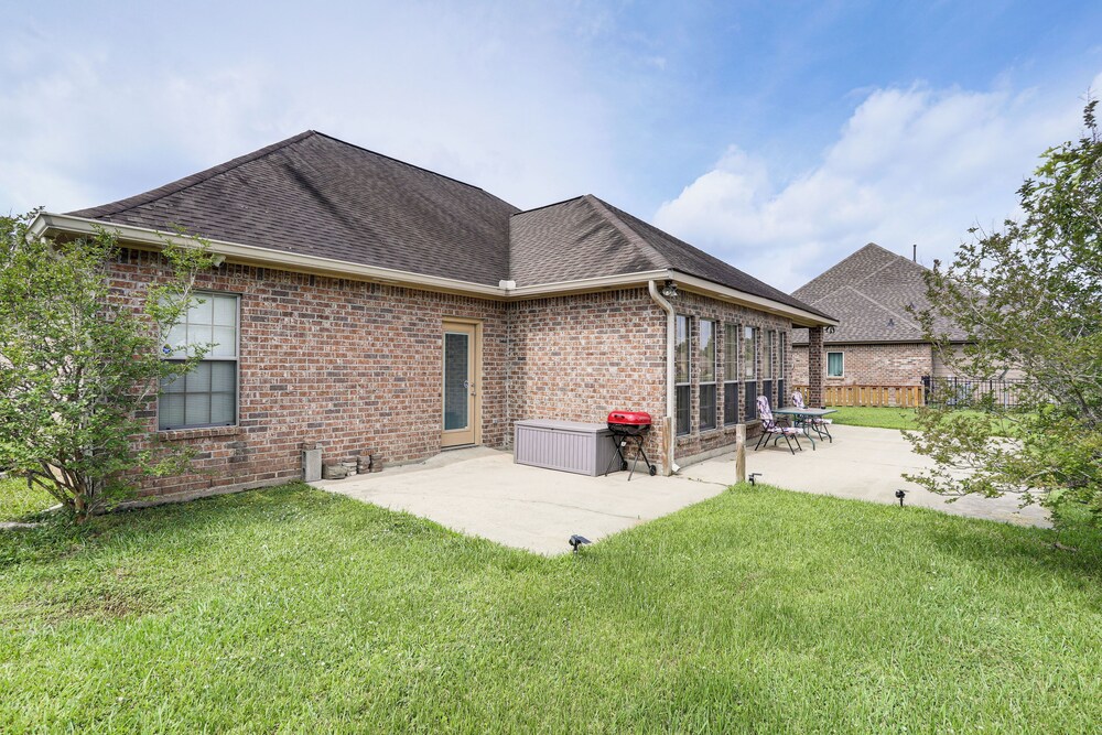 Family Retreat w/ Patio & Yard in Zachary