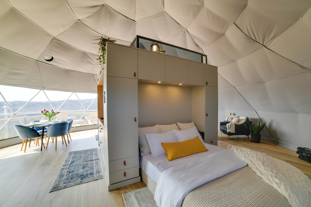 Catskills Glamping at The Deer Dome in Franklin!