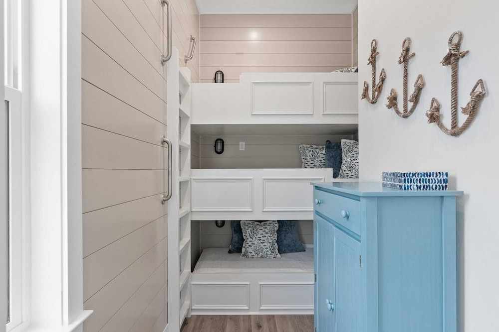 Luxe 30A Home w/ Pool, Outdoor Dining, Golf Cart, & Minutes to Beach