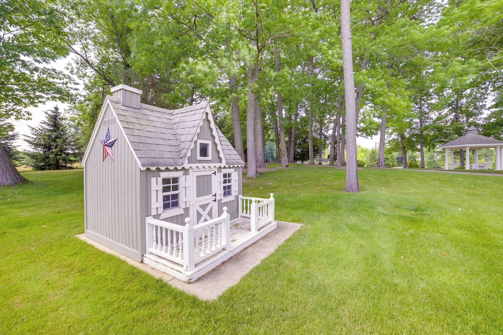 Jackson Lakefront Getaway: Boat Dock, Porch, Patio view 4