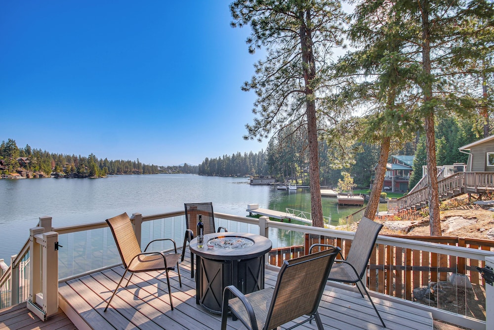 Spokane River Access & Fire Pit: Post Falls Cabin view 2