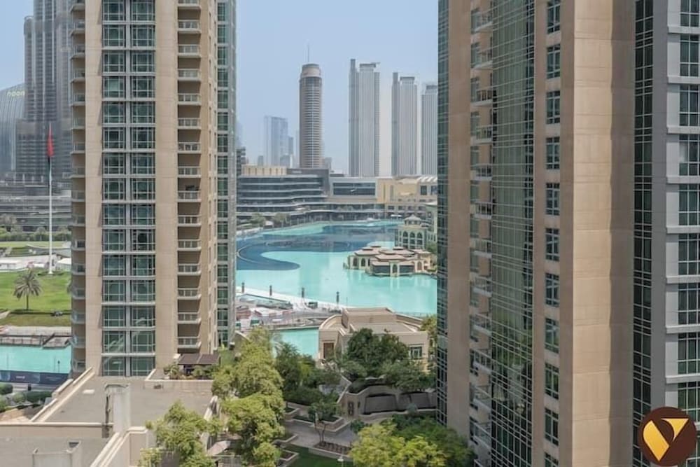 Downtown Balcony With Burj Khalifa View