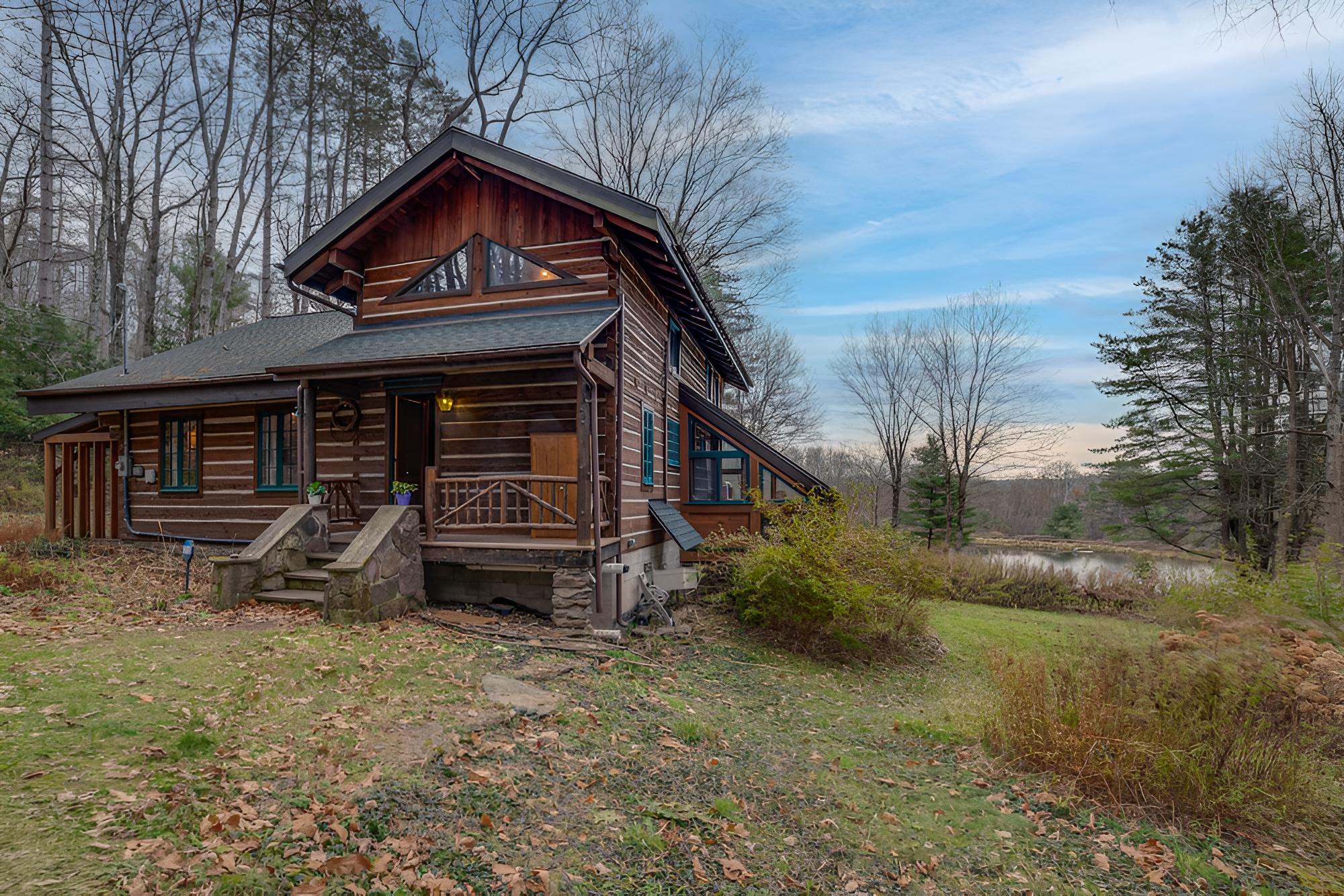 Cozy Otego Cabin w/ Wood-burning Fireplace & Pond! view 2