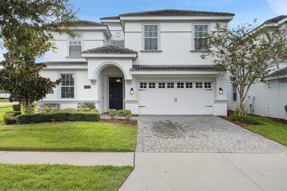 Championsgate Resort Vacation Pool & Spa Home With Resort Clubhouse Amenity Access 8 Bedroom Home