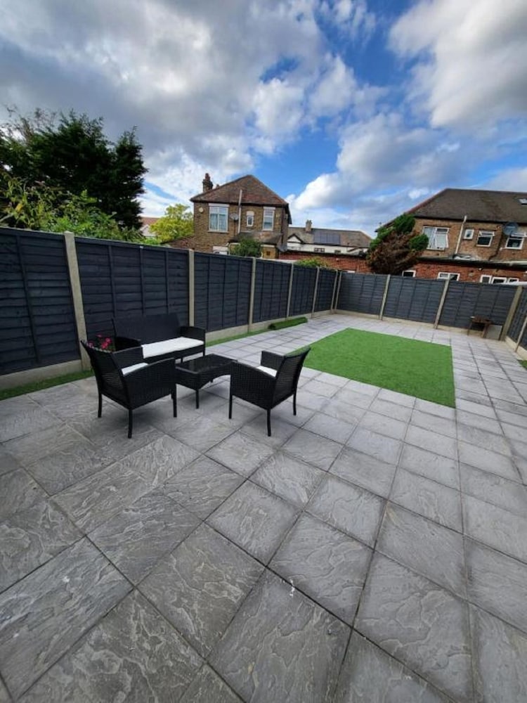 outdoor bbq area