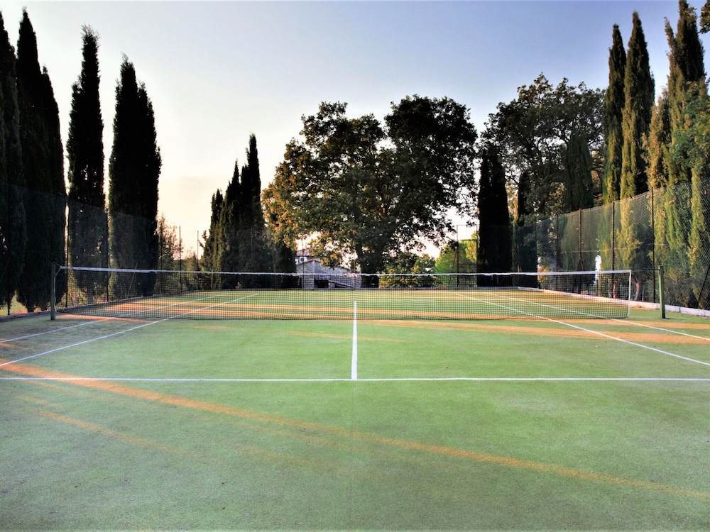 Villa With a Private Swimming Pool and Tennis Court