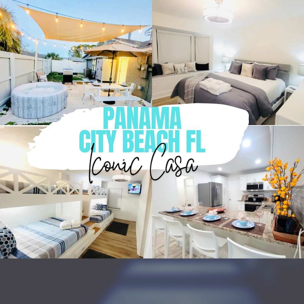 Stunning 4BD Jacuzzi - 4 Min To Beach Panama City