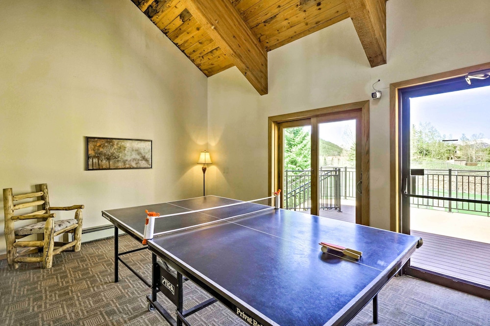 Private Sauna & Mtn Views: Keystone Townhome!
