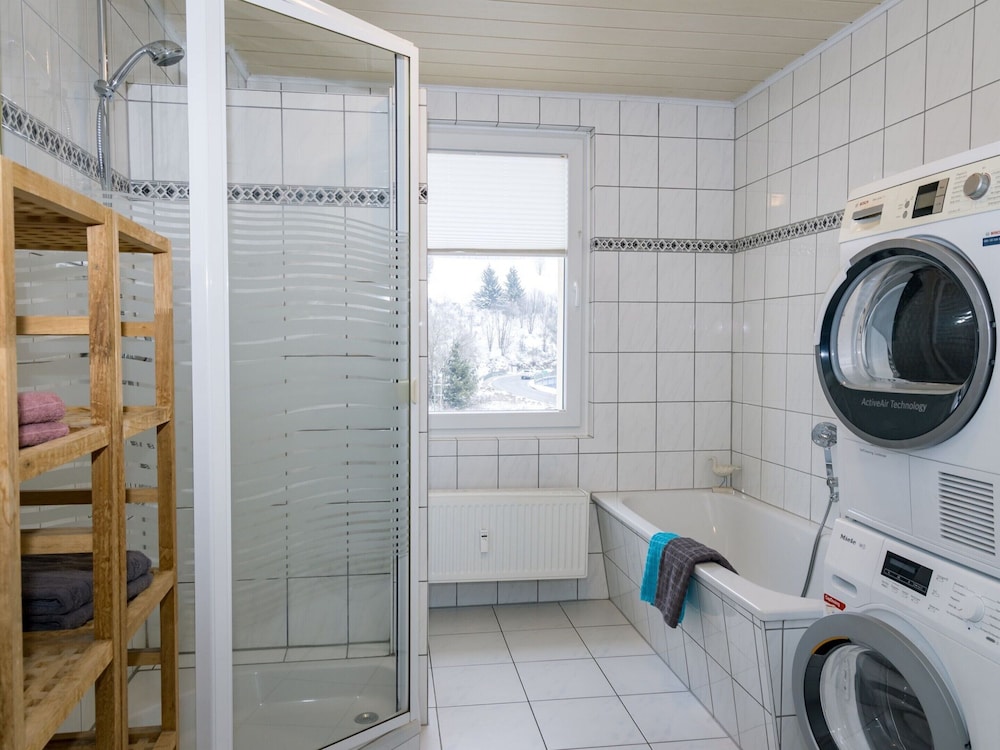 Large Apartment in the Beautiful Sauerland With Garden, Patio and Sauna