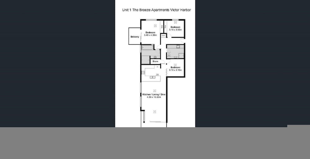 Breeze Beachfront Apartment no 1 - First Floor