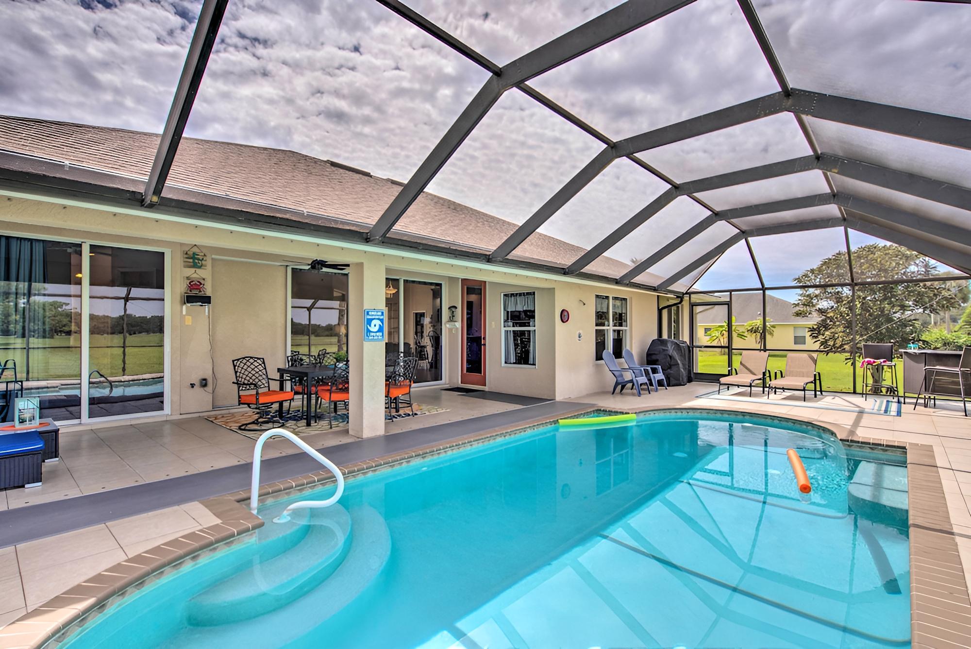 Coral Oaks Golf Club Home w/ Private Lanai! view 3