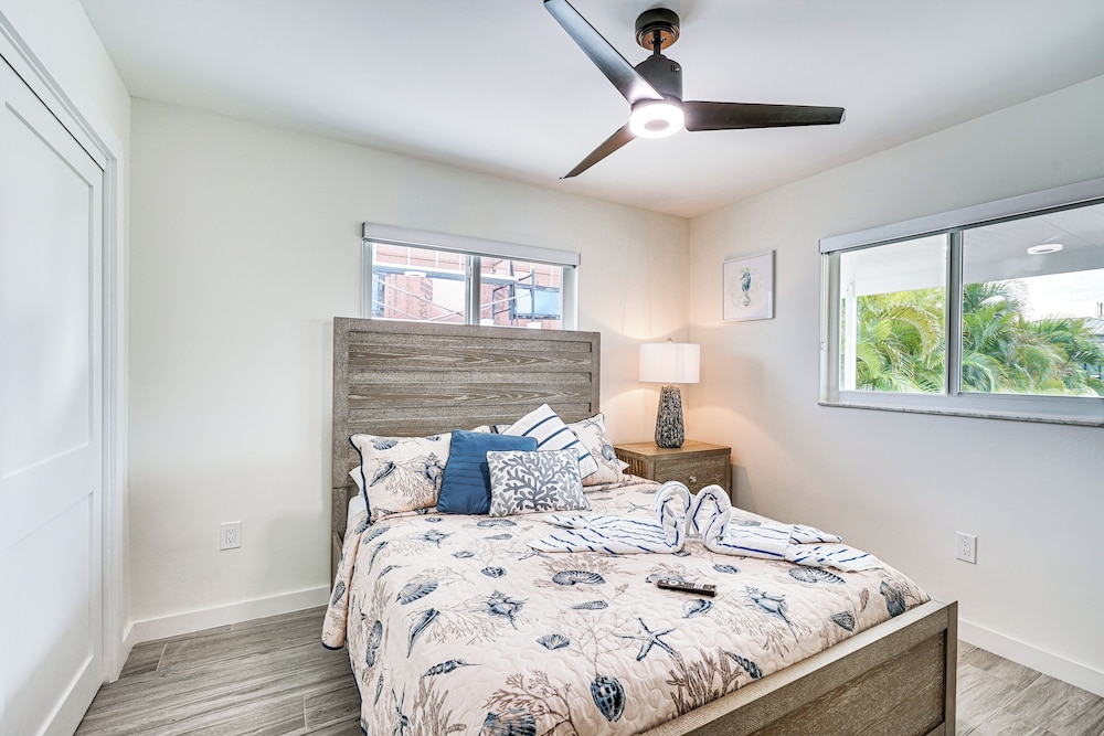 Updated St James City Home on Canal w/ Pool & Dock