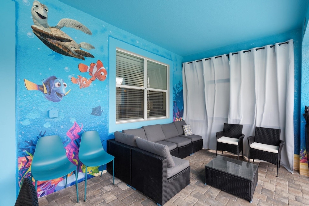 Championsgate Resort Vacation Pool & Spa Home With Resort Clubhouse Amenity Access 8 Bedroom Home