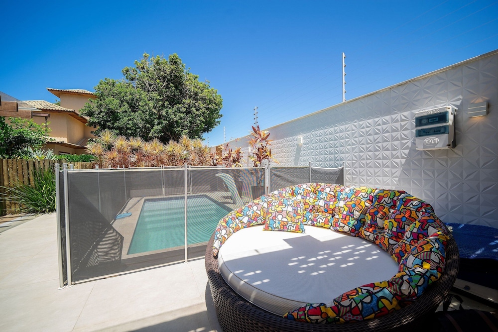 Bz85 Casa com Piscina 200m da praia