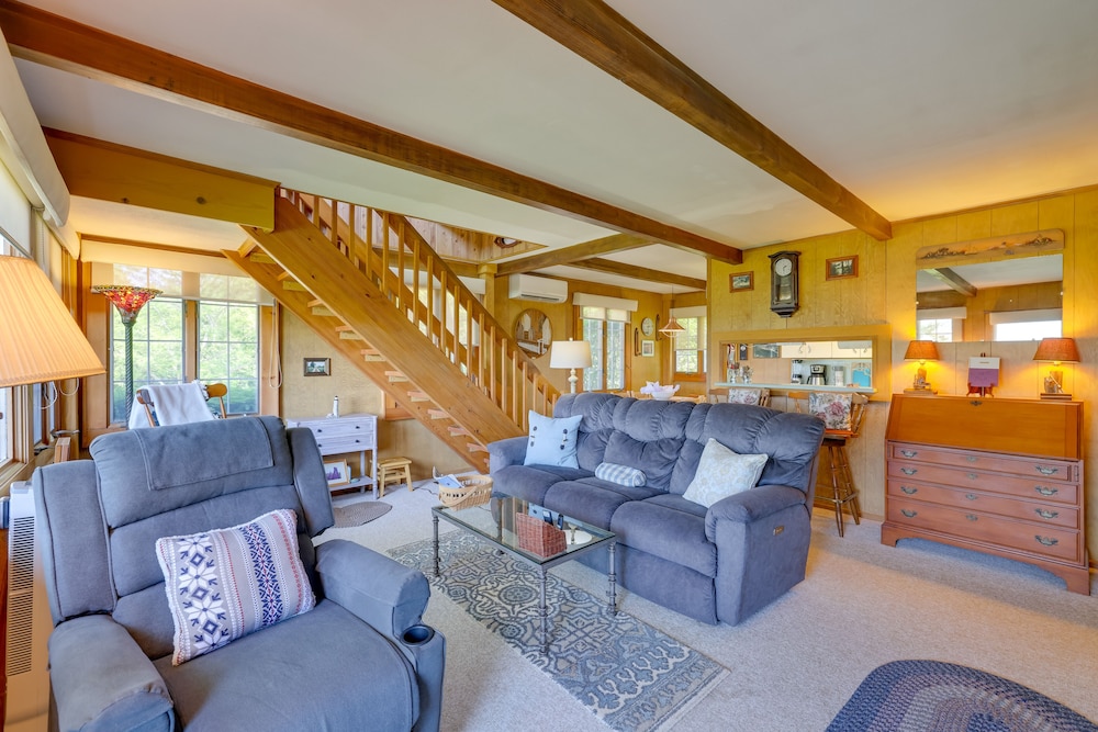 Home w/ Stunning Views in North Truro!